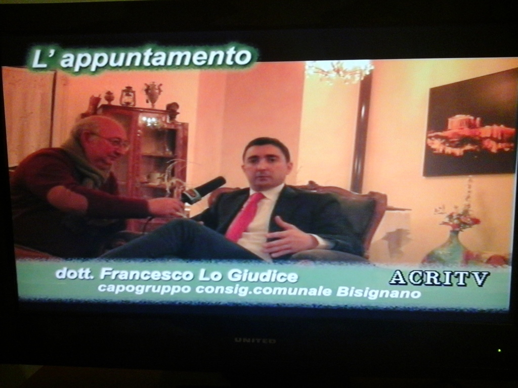 Intervista su Acri Tv