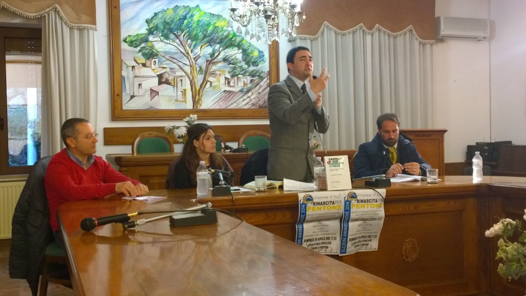 Presentazione del libro a Pentone (Cz)